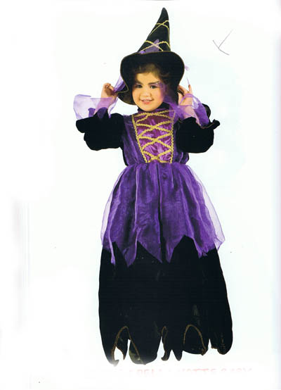 Costume Strega Della Notte Bimba